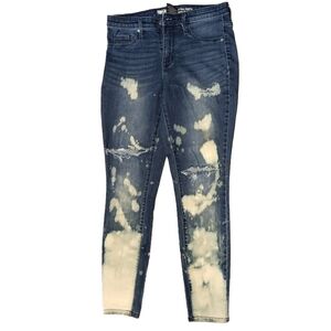 Mossimo Power-Stretch Skinny Jeggings Women 6 Blue